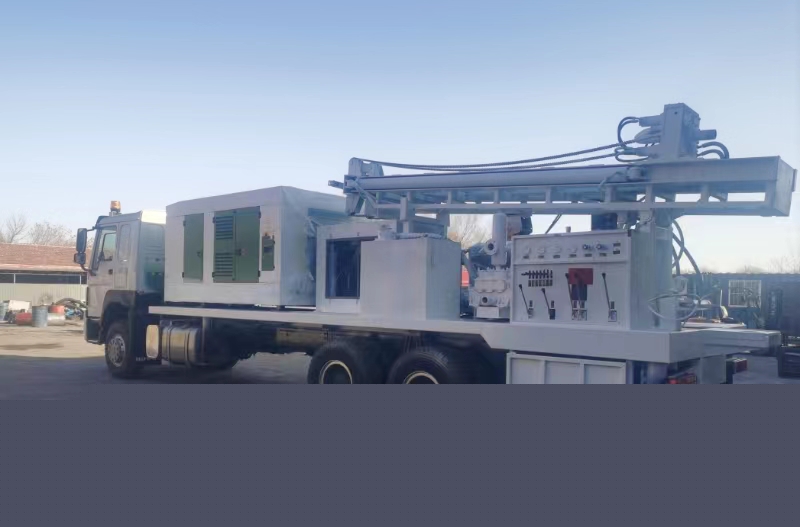 CDC-350JK機械傳動式動力頭鉆機在阿爾及利亞